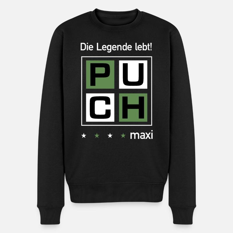 Puch Maxi - Pull Premium bio Homme - noir