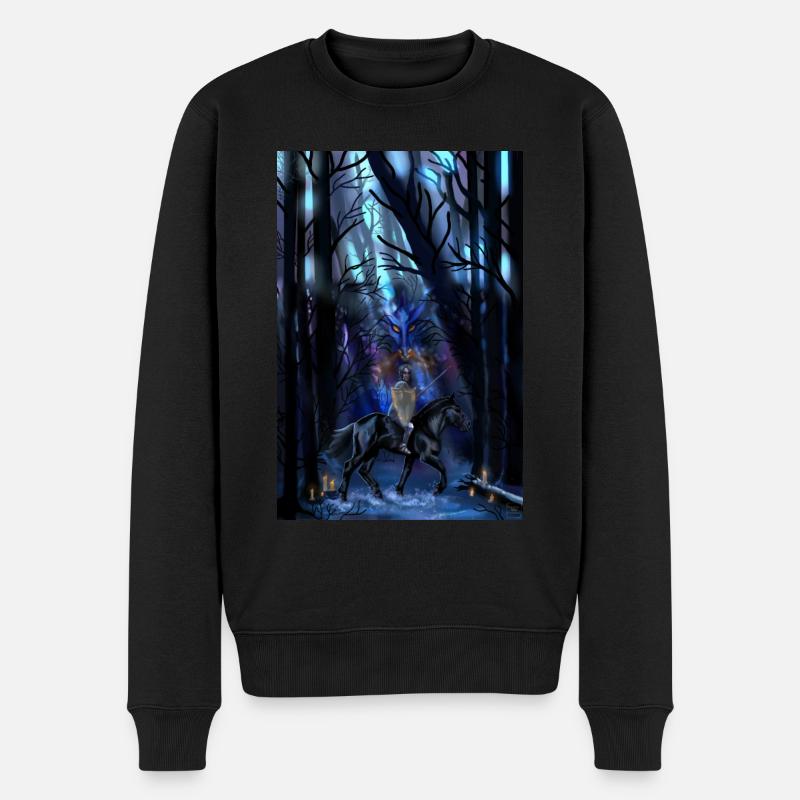 chevalier - Pull Premium bio Homme - noir