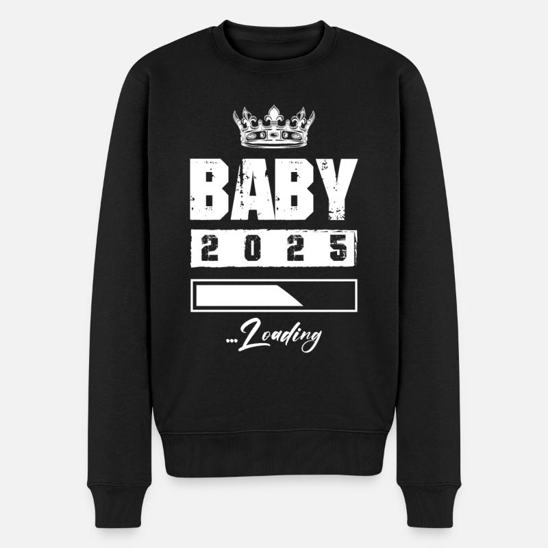 Bébé 2025 Chargement - Pull Premium bio Homme - noir