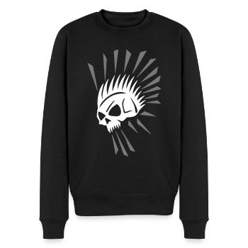 bizarr skull 4 - Pull Premium bio Homme - noir - Devant - Nico (187cm)