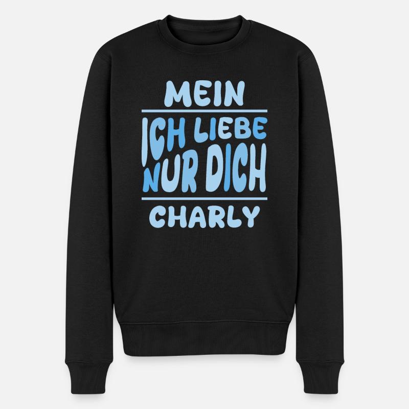 Charly - Pull Premium bio Homme - noir
