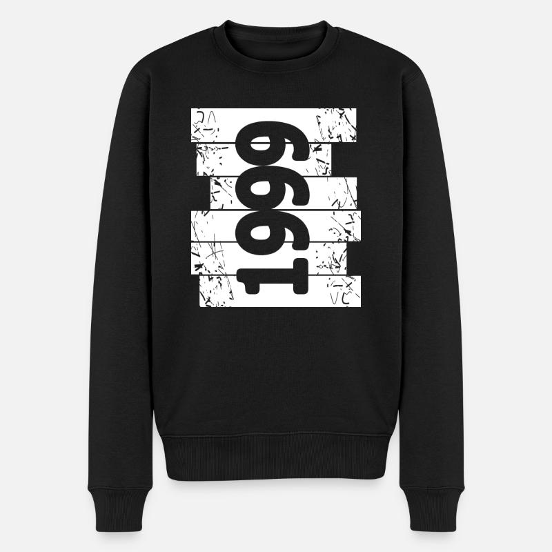 Parents 1999 - Pull Premium bio Homme - noir