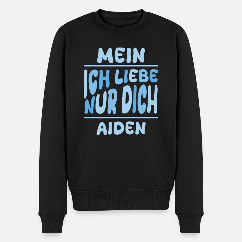 Aiden - Pull Premium bio Homme - noir