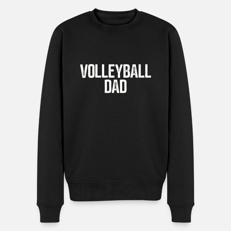 Volleyball Papa - Pull Premium bio Homme - noir
