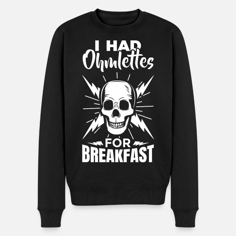 Blague d’électricien - Pull Premium bio Homme - noir