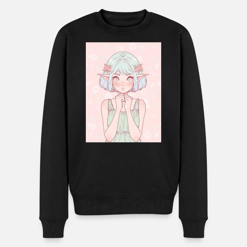 Anime, Fille, Cadeau - Pull Premium bio Homme - noir