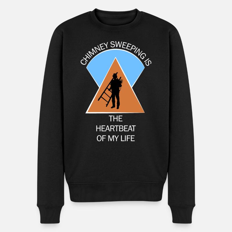 Chimney Sweep Chimney Sweep - Men's Premium Organic Jumper - black