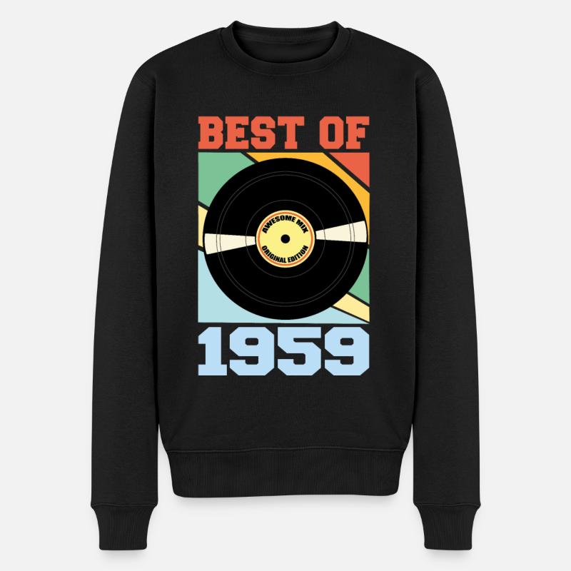 Le meilleur de 1959 - Pull Premium bio Homme - noir