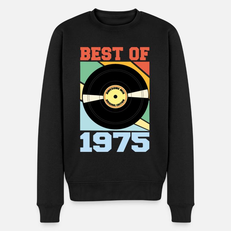 Le meilleur de 1975 - Pull Premium bio Homme - noir