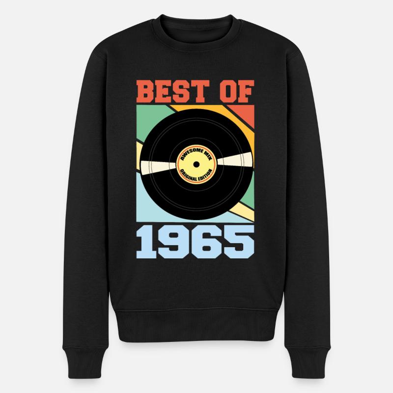 Le meilleur de 1965 - Pull Premium bio Homme - noir