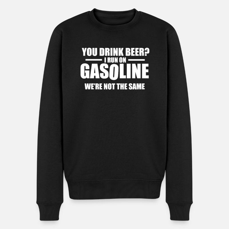 Mechanics/ Carguys Tshirt - Männer Premium Bio Pullover - Schwarz