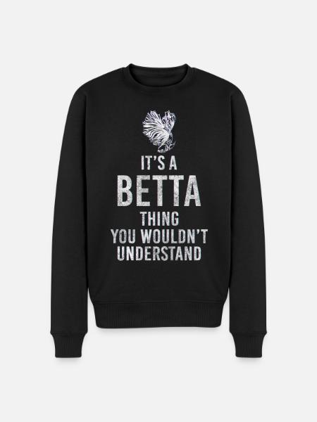 Aquarium Aquarist Pets Sea creatures - Men's Premium Organic Jumper - black
