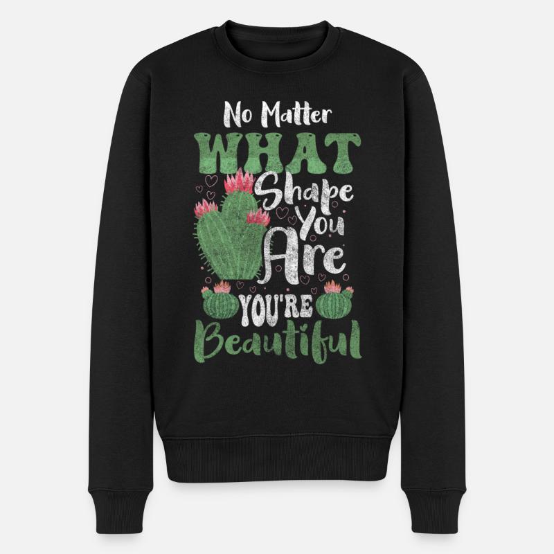 Cactus épineux d’été - Pull Premium bio Homme - noir