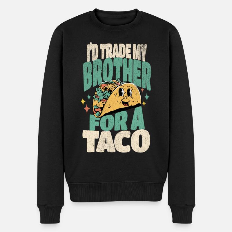 Taco - Pull Premium bio Homme - noir