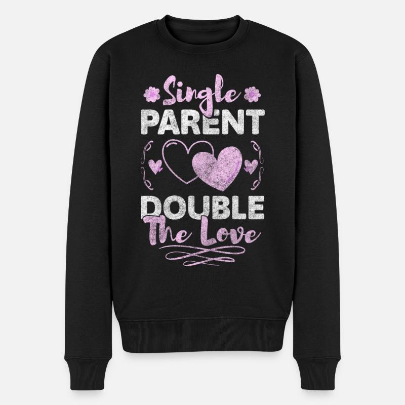 Parents Single Responsibility Sarcasm - Men's Premium Organic Jumper - black