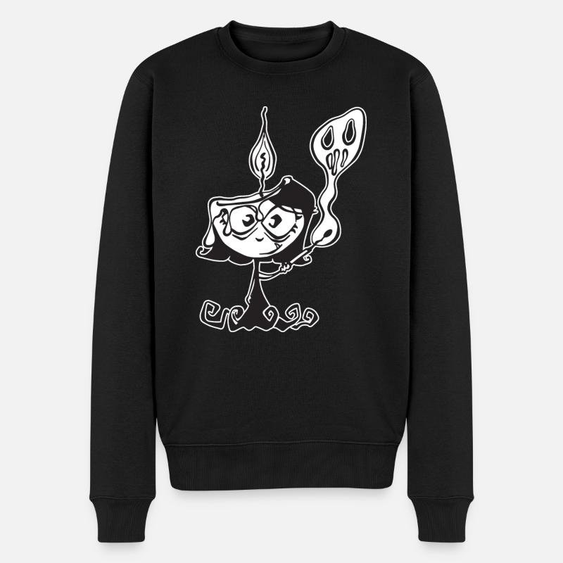 bougie Vampire - Pull Premium bio Homme - noir