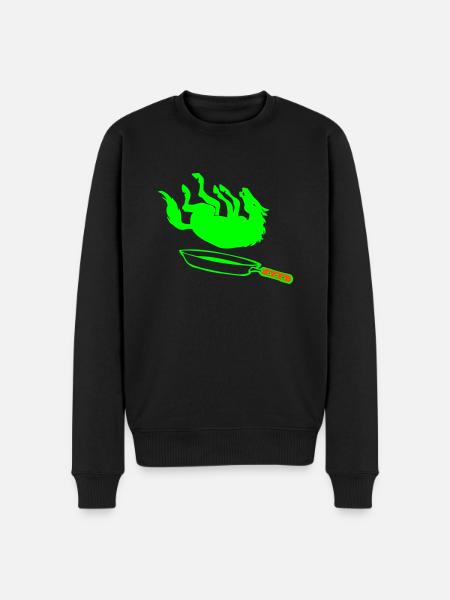 Cheval dans la casserole - Pull Premium bio Homme - noir