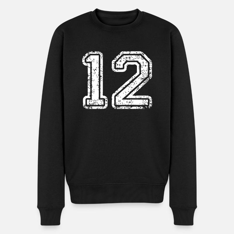 12 - Pull Premium bio Homme - noir