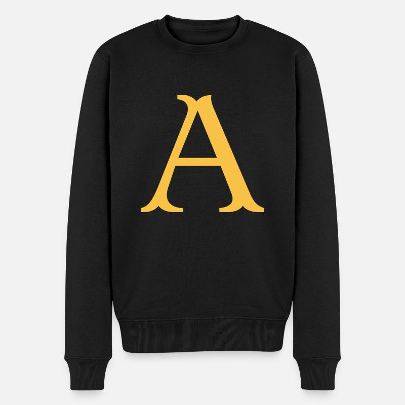 A - Pull Premium bio Homme - noir