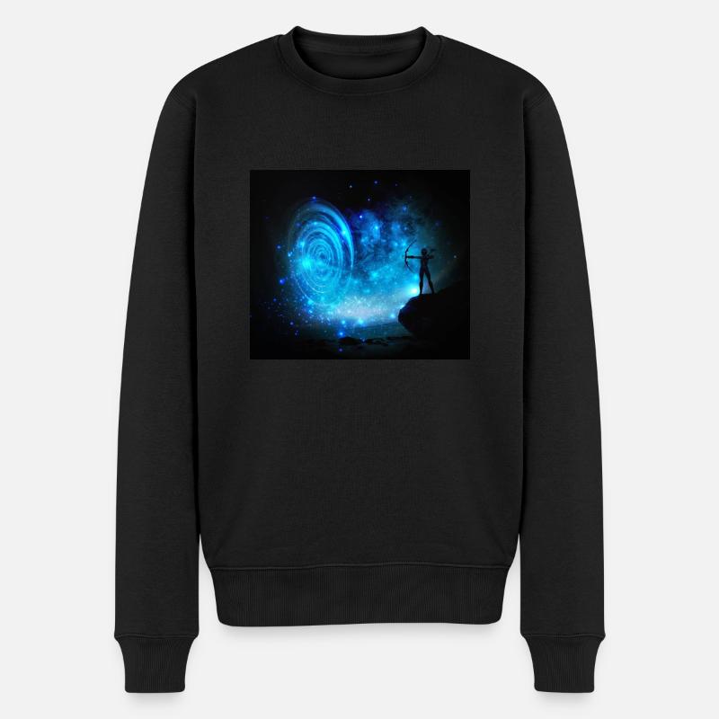 Sagittaire - Pull Premium bio Homme - noir