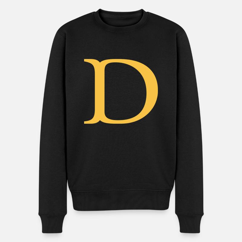 D - Pull Premium bio Homme - noir