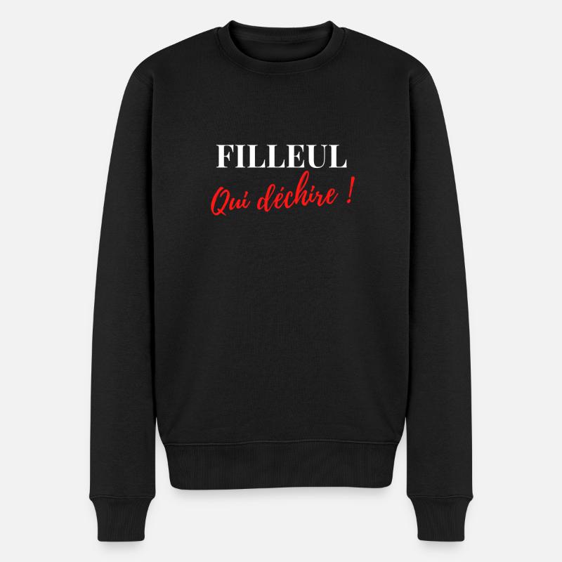 Filleul qui déchire - Pull Premium bio Homme - noir