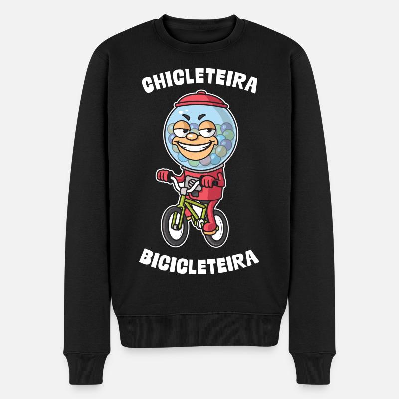 Chicleteira Bicicleteira Pourriture Italienne - Pull Premium bio Homme - noir