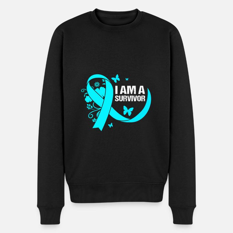Scleroderma - Men's Premium Organic Jumper - black