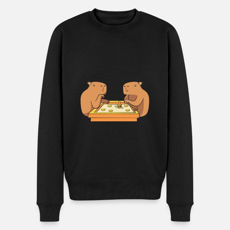 Hanoukka Hanoukka Hanoukka - Pull Premium bio Homme - noir