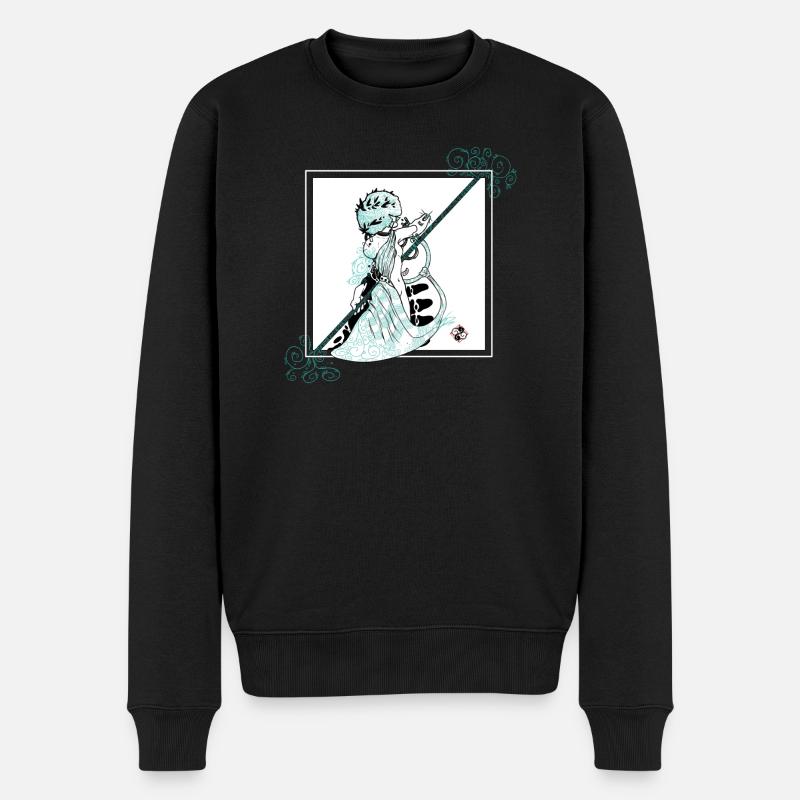 Wachsen - Männer Premium Bio Pullover - Schwarz