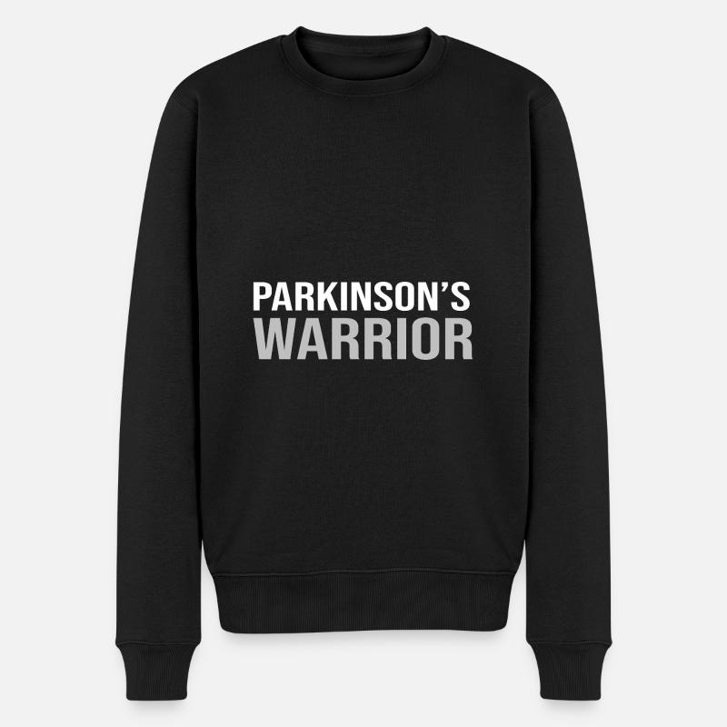 Parkinson Krankheit - Männer Premium Bio Pullover - Schwarz
