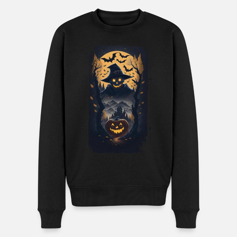 Joyeux Halloween I Cadeau - Pull Premium bio Homme - noir