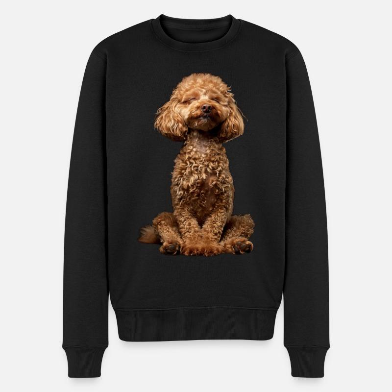 Caniche - Pull Premium bio Homme - noir