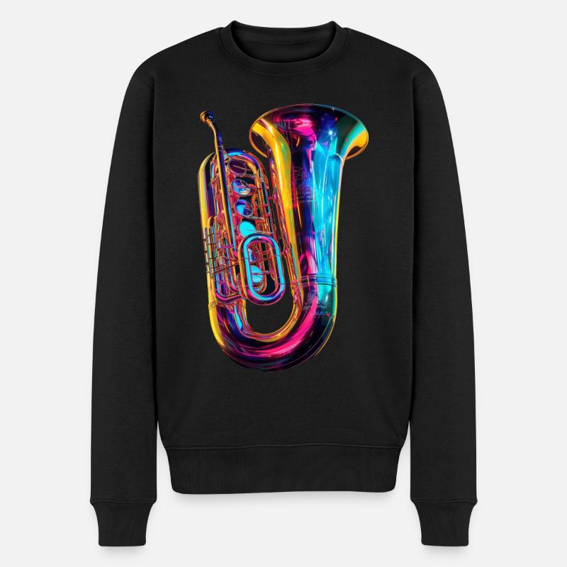 Tuba - Pull Premium bio Homme - noir