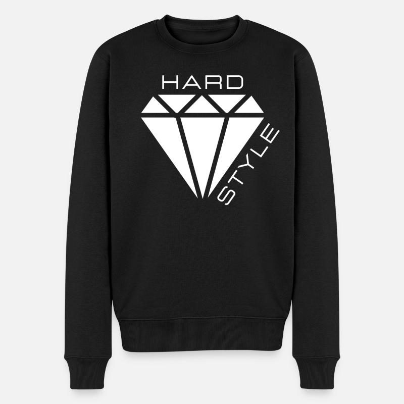 Hardstyle - Pull Premium bio Homme - noir