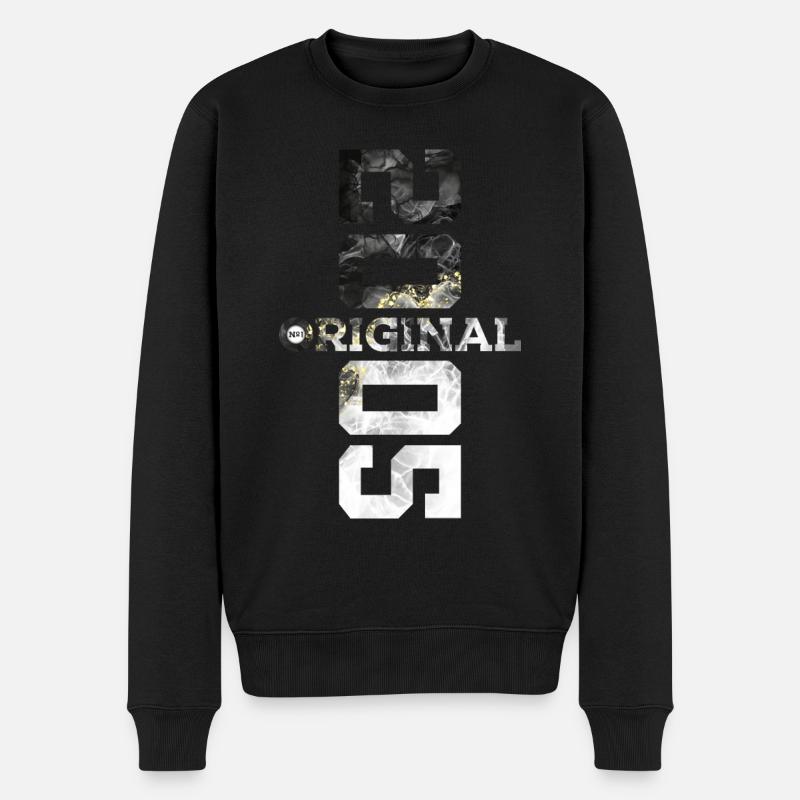 ORIGINAL 2005 COOL 21. GEBURTSTAG - Männer Premium Bio Pullover - Schwarz