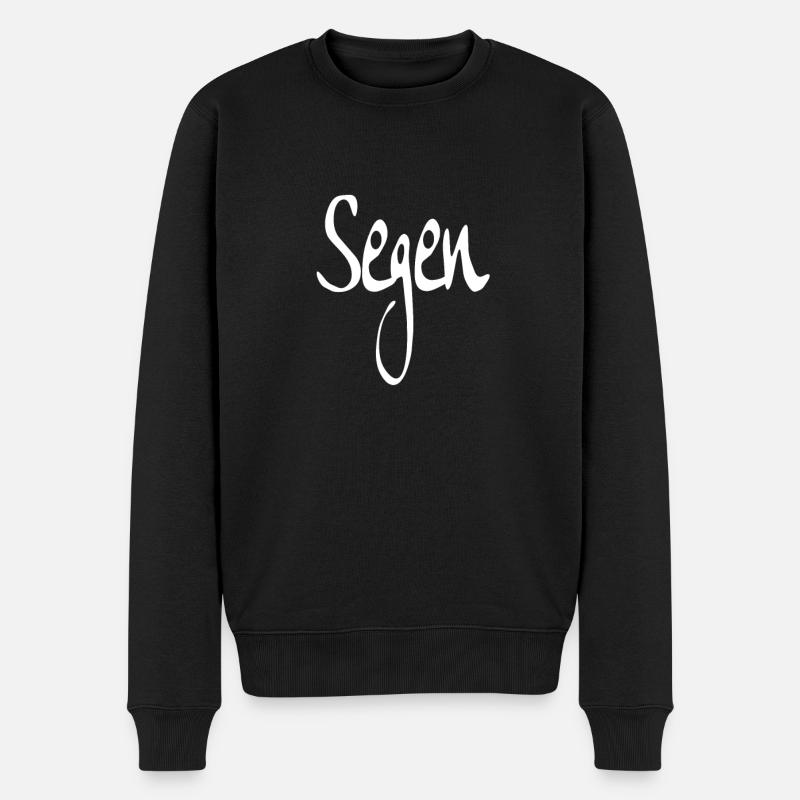 Bénédiction - Pull Premium bio Homme - noir