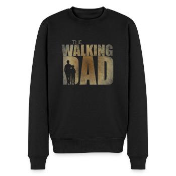 The Walking Dad Geschenk für werdende Papas - Männer Premium Bio Pullover - Schwarz - Vorne - Nico (187cm)