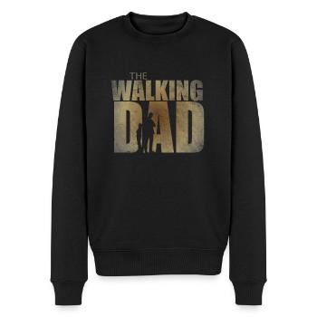The Walking Dad Geschenk für werdende Papas - Männer Premium Bio Pullover - Schwarz - Vorne - Nico (187cm)