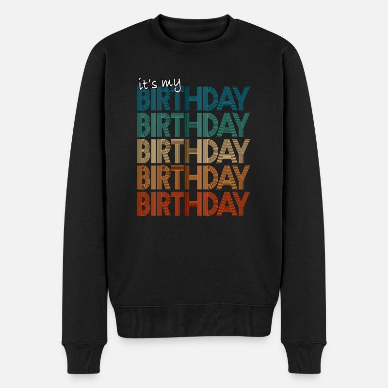 C'est mon anniversaire - Pull Premium bio Homme - noir