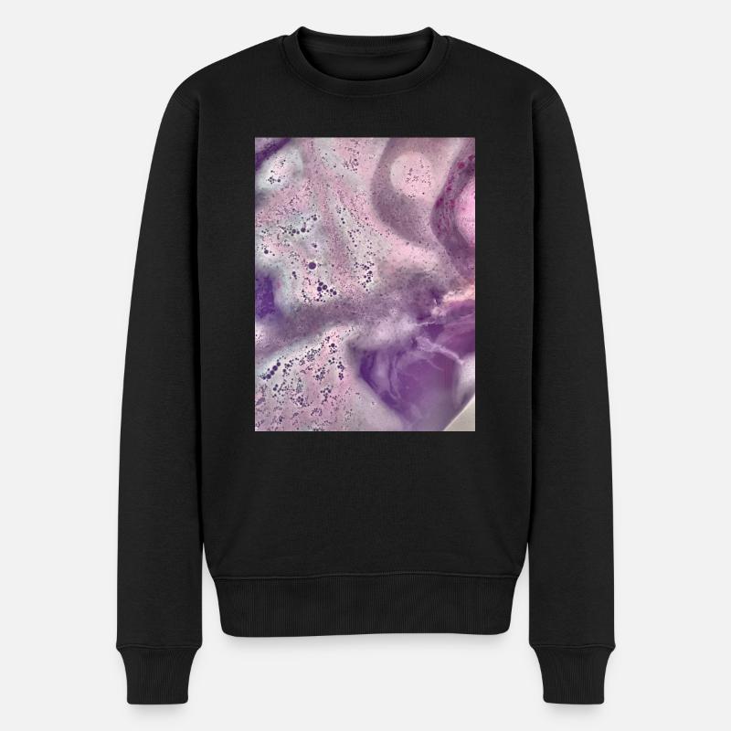 Monde abstrait - Pull Premium bio Homme - noir
