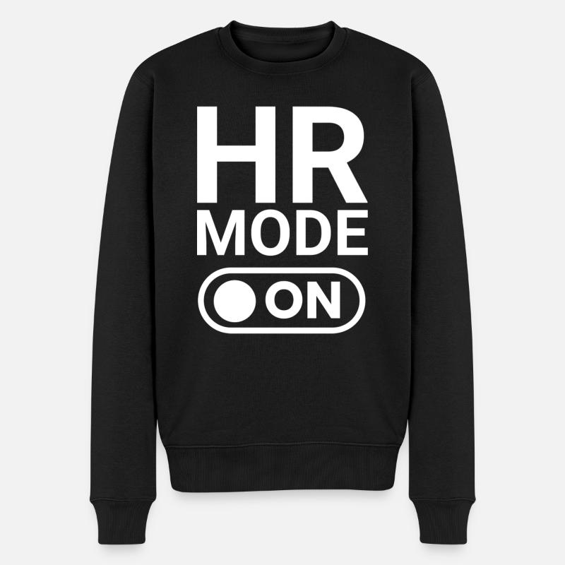 Mode HR activé - Pull Premium bio Homme - noir