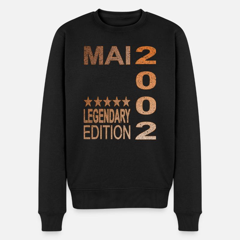 Édition de mai 2002 légendaire - Pull Premium bio Homme - noir