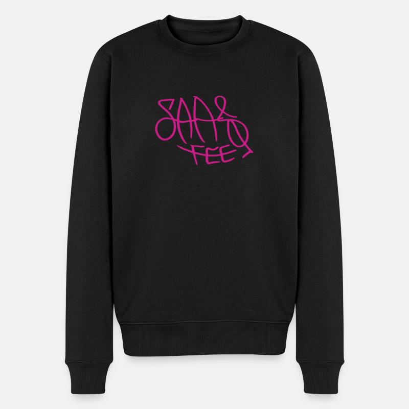 Saas-Fee - Pull Premium bio Homme - noir