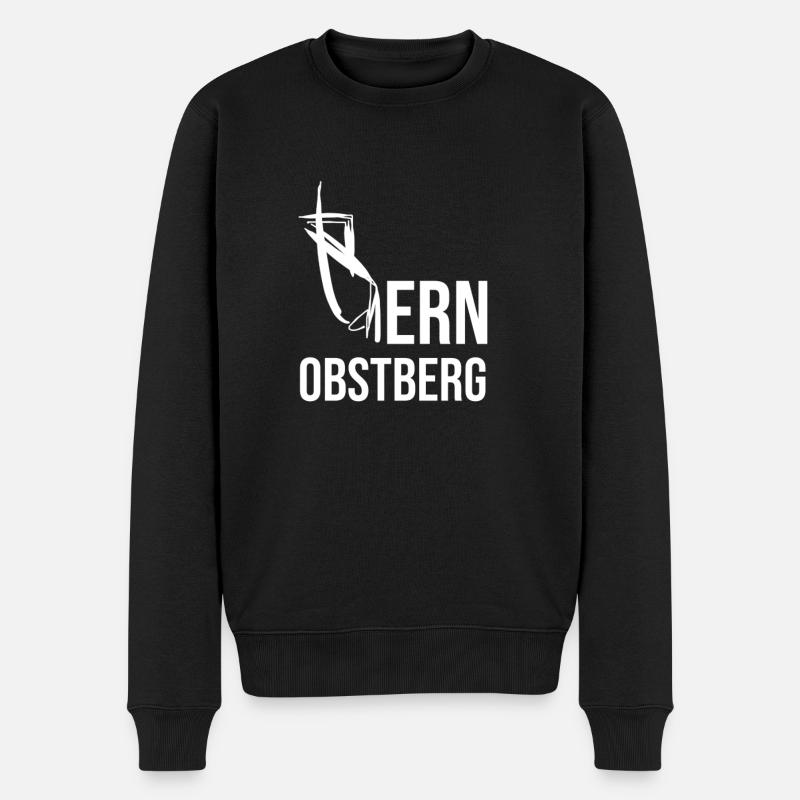 Berne Obstberg - Pull Premium bio Homme - noir