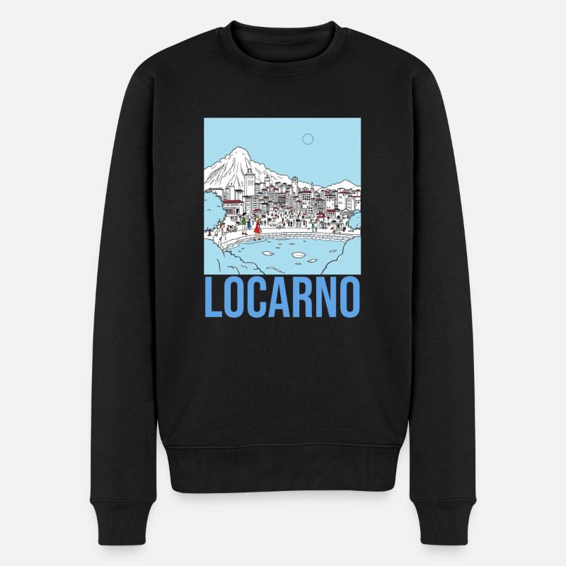 Locarno - Pull Premium bio Homme - noir