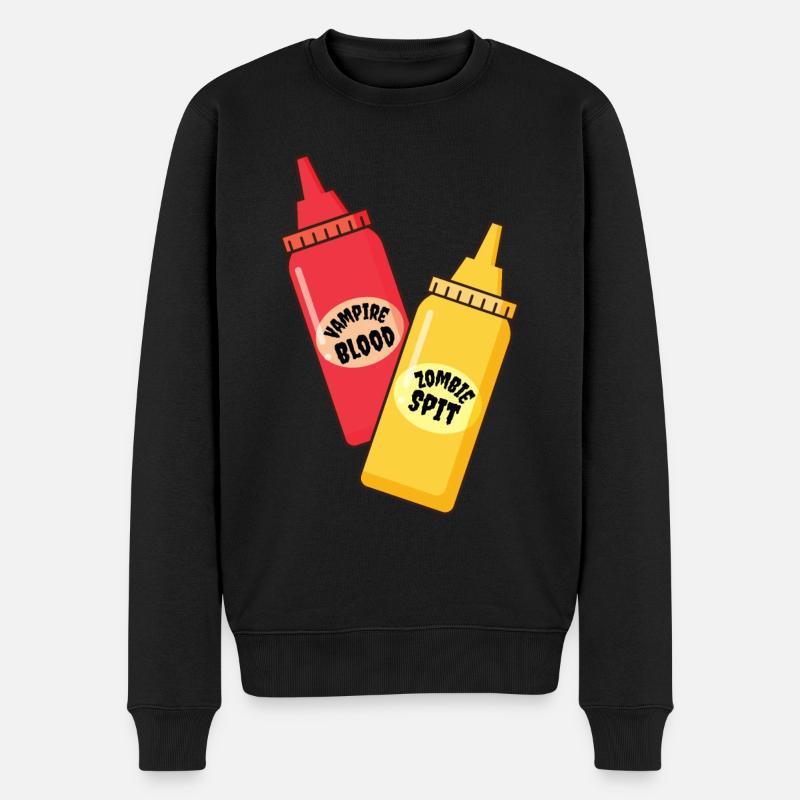 Épices monstrueuses - Pull Premium bio Homme - noir