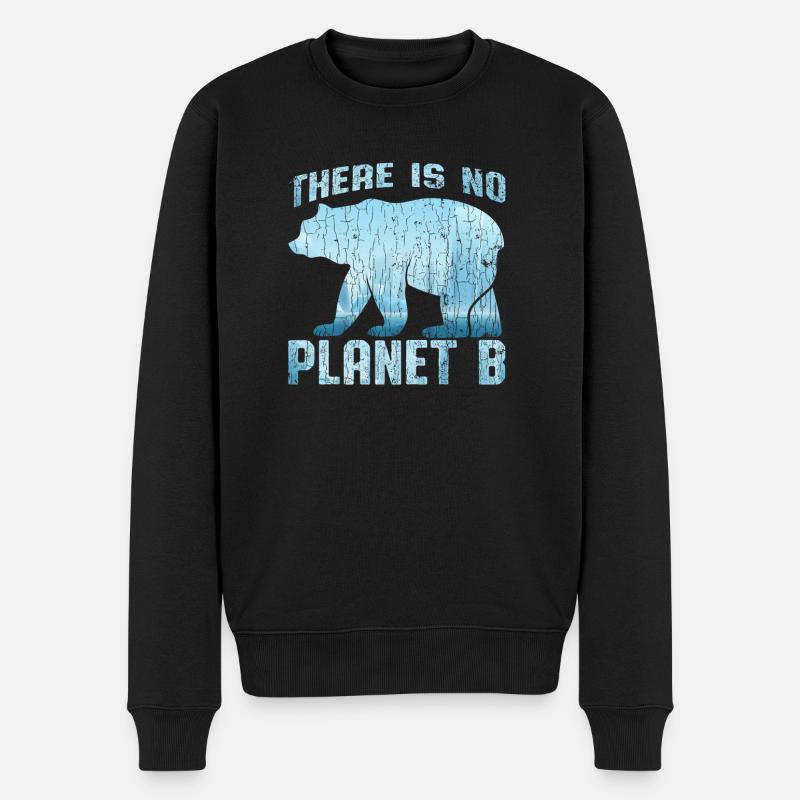 No Planet B - Pull Premium bio Homme - noir