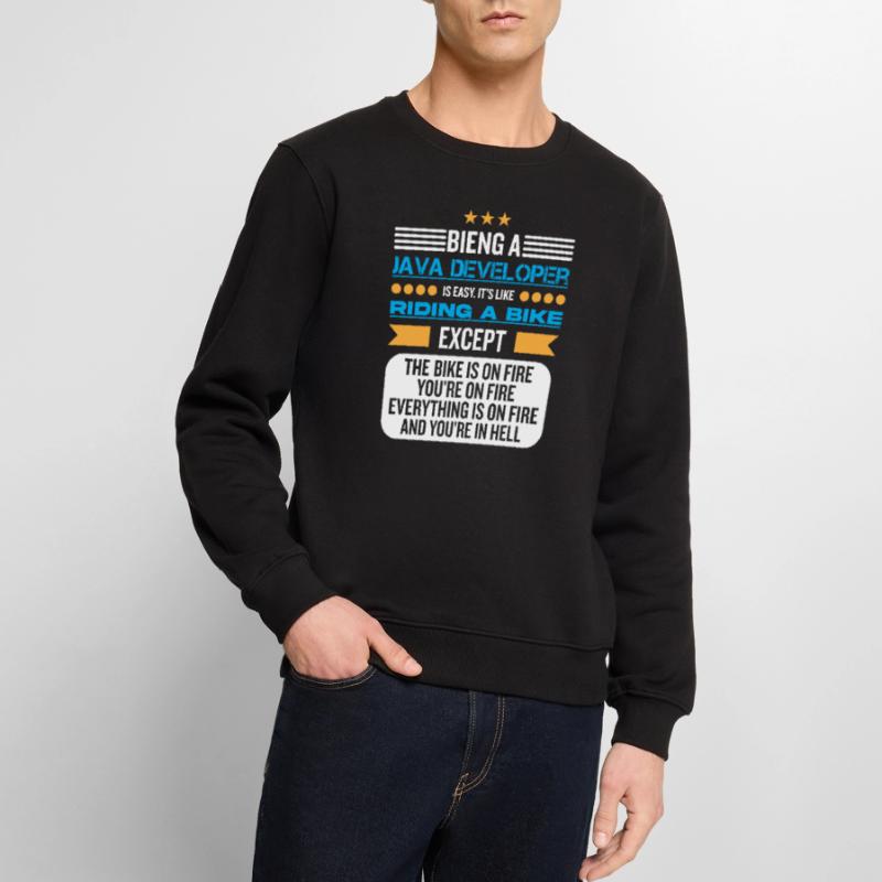 Java Developer Männer Premium Bio Pullover