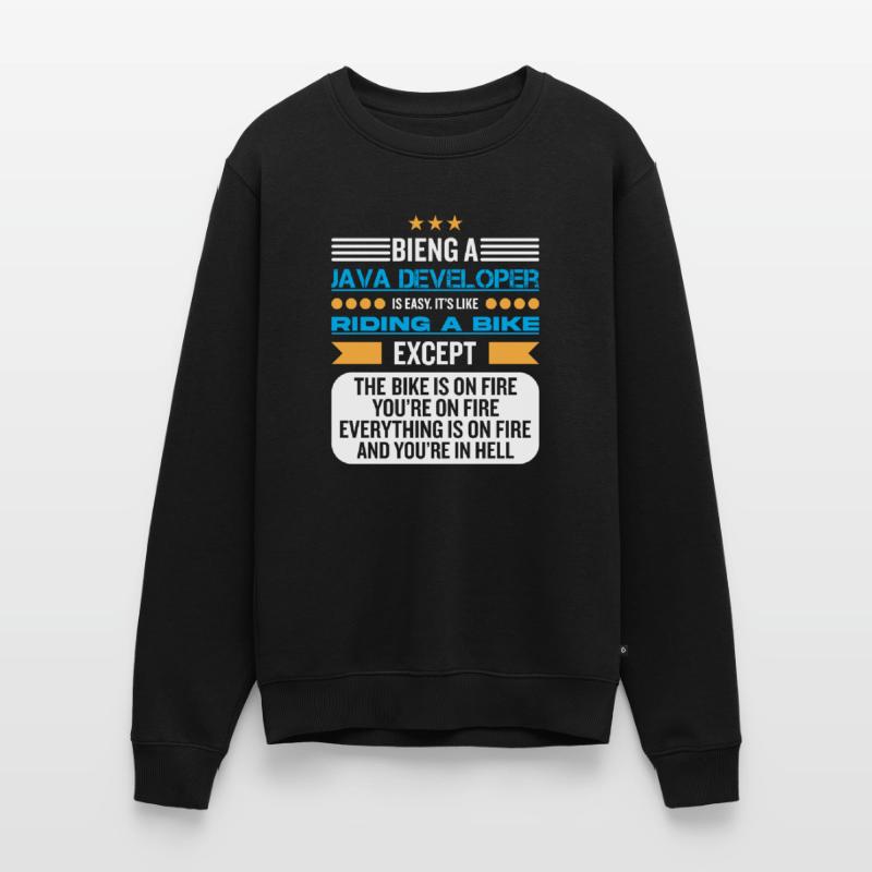 Java Developer Männer Premium Bio Pullover